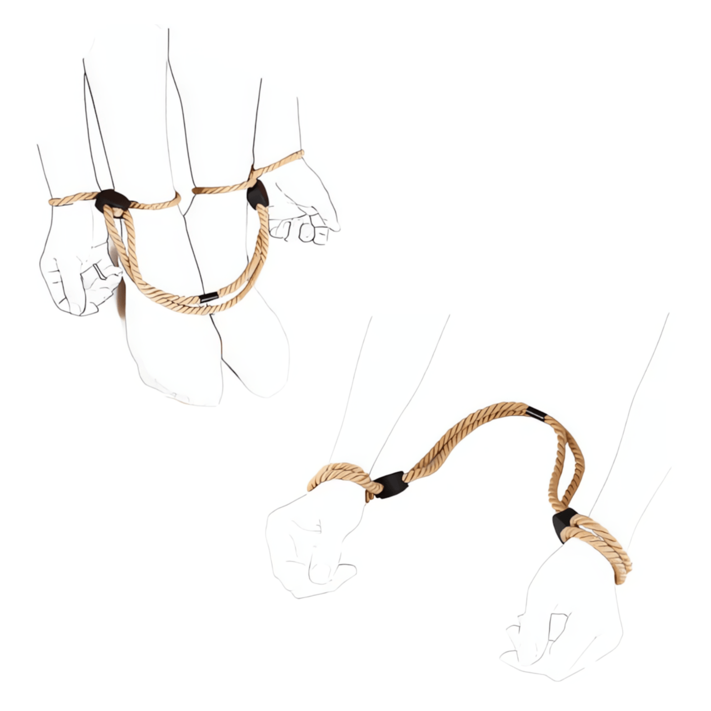 bond me corde bondage menottes utilisation