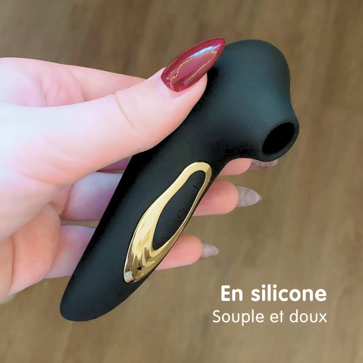 l aspiclicli aspirateur a clitoris vibrant silicone