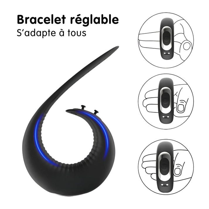 la popol watch anneau penien vibrant bracelet reglable s adapte a tous