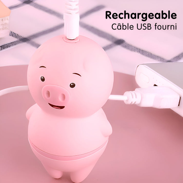 le cochon cunni vibromasseur langue rechargeable