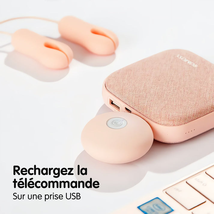 nipbuzz pinces a tetons vibrantes rechargeable