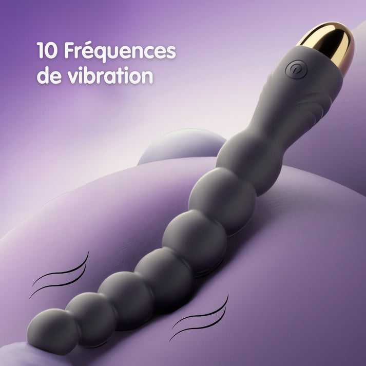 pearlz chapelet anal vibrant 10 frequences de vibration