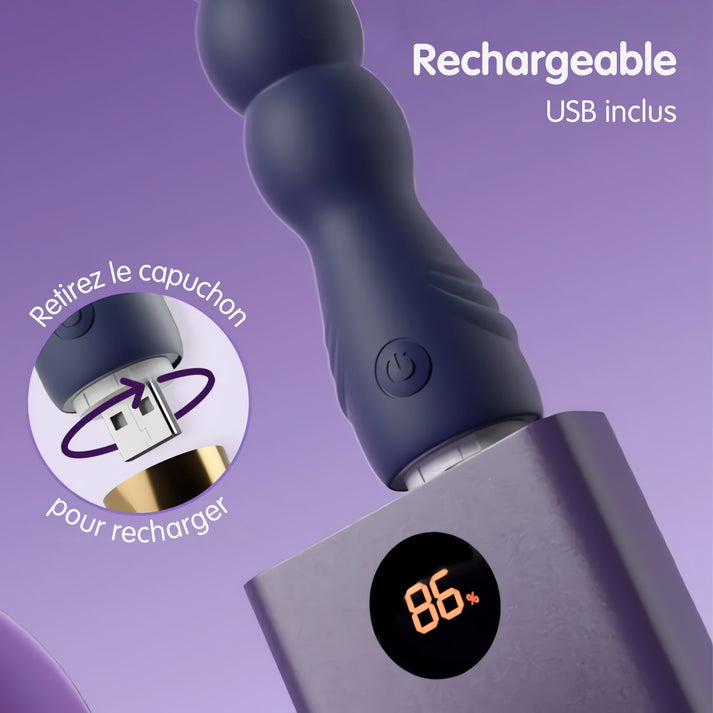 pearlz chapelet anal vibrant rechargeable
