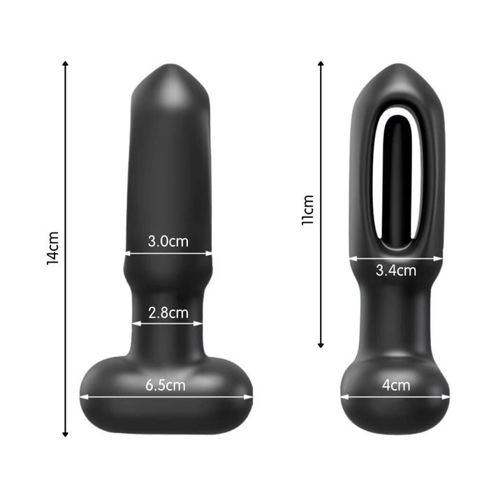 swingy plug anal vibrant a tapotement dimensions